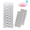 SORBETE POLIPAPEL BLANCO Y PLATA  *24U