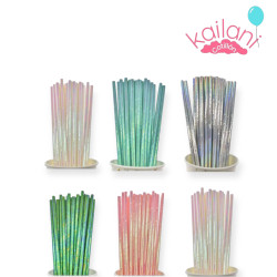 SORBETE POLIPAPEL IRIDISCENTE ROSA *24U