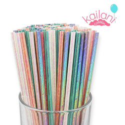SORBETE POLIPAPEL IRIDISCENTE ROSA *24U