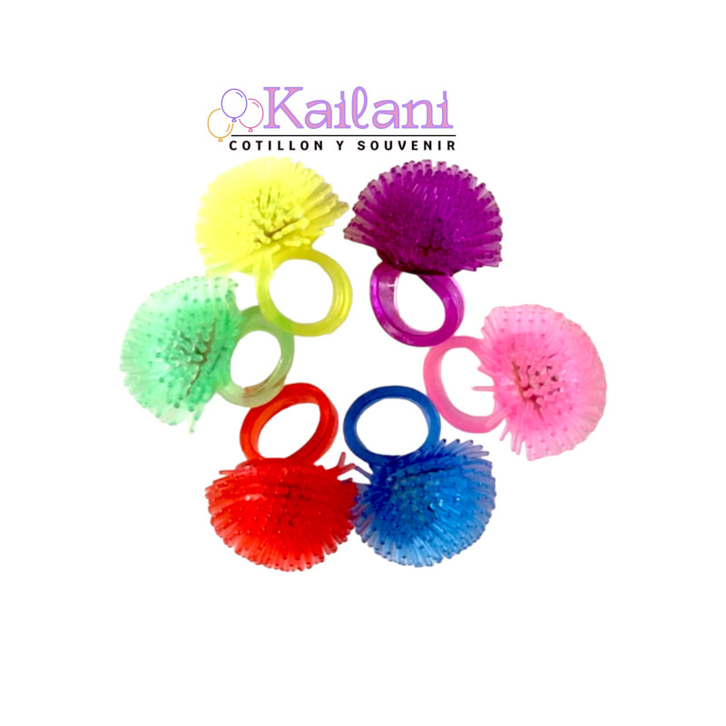 ANILLO SILICONA LED *12U