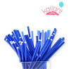 SORBETE POLIPAPEL METALIZADO AZUL *24U