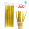 SORBETE POLIPAPEL METALIZADO ROSA GOLD *24U
