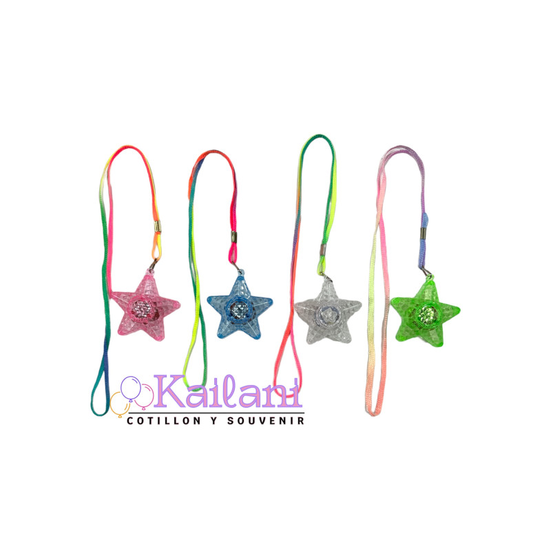 COLGANTE ESTRELLA LED *12U