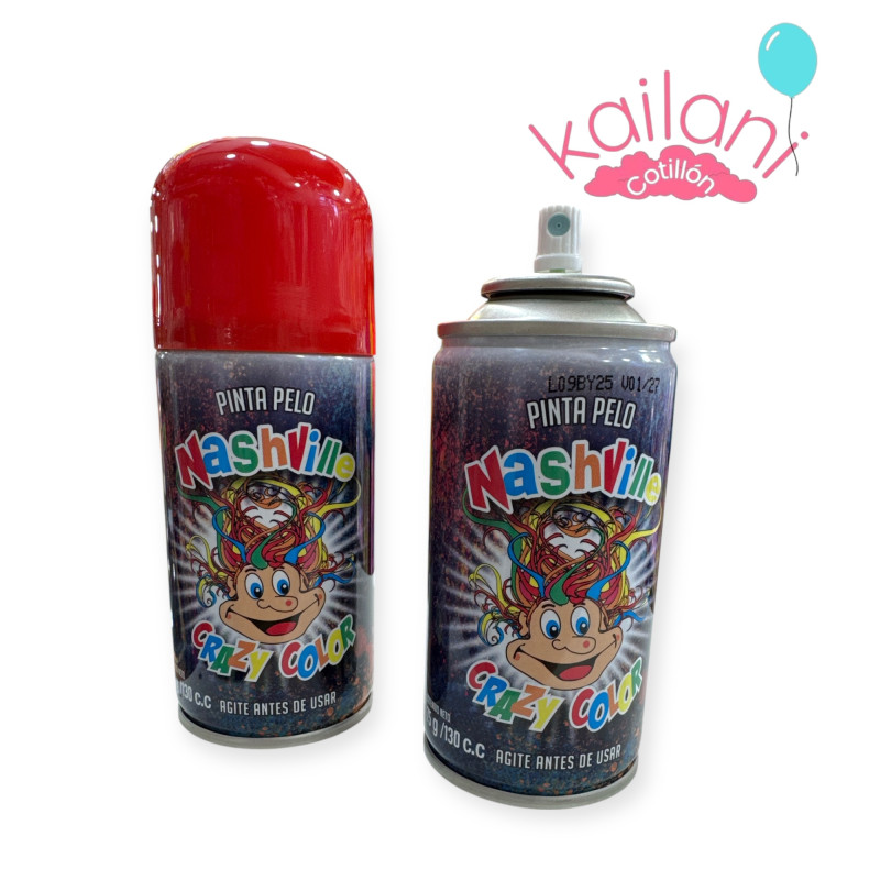 PINTA PELO EN AEROSOL ROJO *1U
