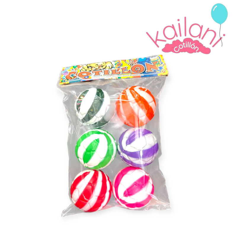 PELOTAS COLOR GRANDE *6U