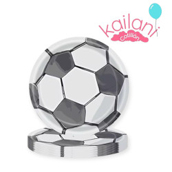 PLATO DE POLIPAPEL 17CM *6U