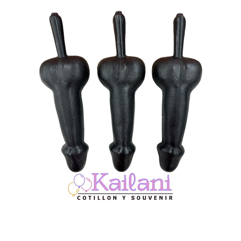 MARACA PENE SUPER NEGRO *6U
