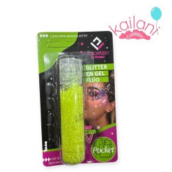 GLITTER EN GEL AMARILLO...