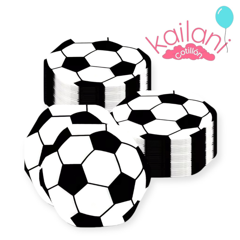 SERVILLETA DE PAPEL FORMA PELOTA *12U