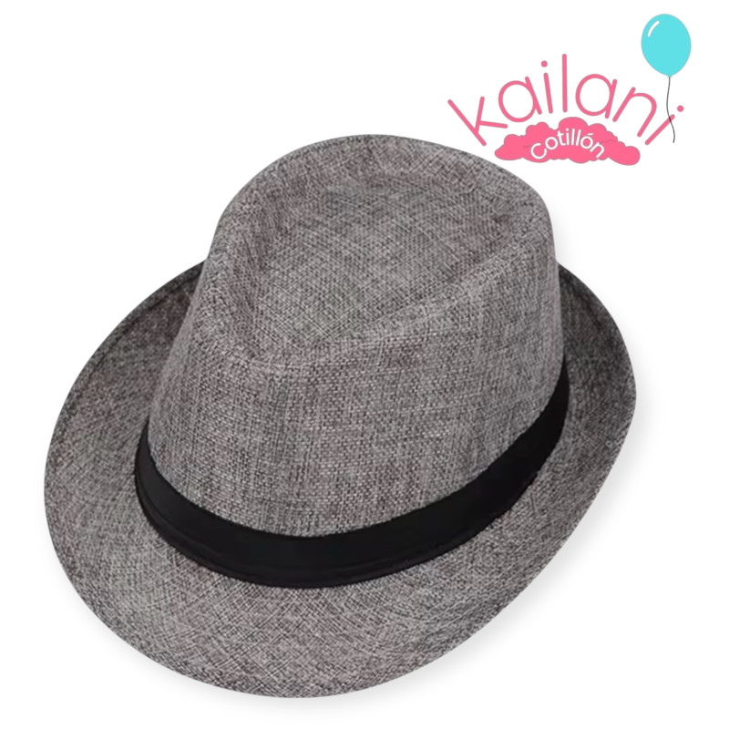 SOMBRERO PANAMEÑO PREMIUM PLATA *1U