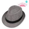 SOMBRERO PANAMEÑO PLATA *1U