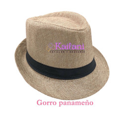 SOMBRERO PANAMEÑO PREMIUM MARRON CLARO *1U