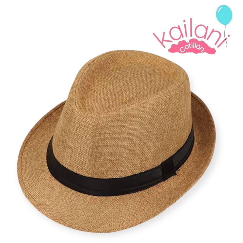 SOMBRERO PANAMEÑO PREMIUM MARRON CLARO *1U