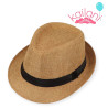SOMBRERO PANAMEÑO PREMIUM MARRON CLARO *1U