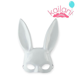 MASCARA CONEJITA BLANCO *1U