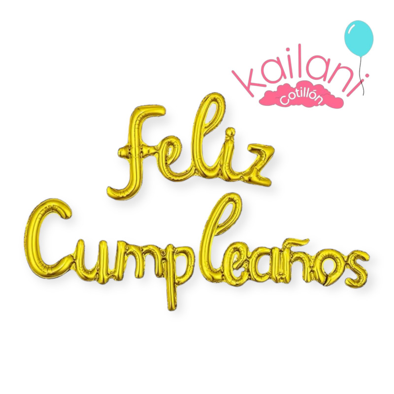 SET GLOBO FELIZ CUMPLEAÑOS *10U