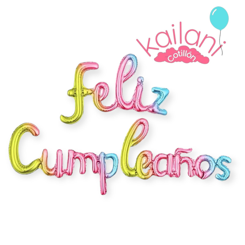 GLOBO FELIZ CUMPLEAÑOS *10U