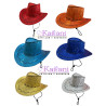 SOMBRERO COWBOY LENTEJUELA *1U