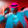 SOMBRERO PLÀSTICO FLUO *6U