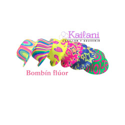 BOMBIN FLÚOR ESTAMPADO *6U