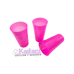 VASOS 750 PP FLUOR *20U