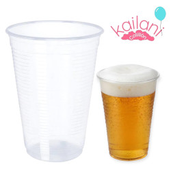 VASOS PLÀSTICO TRANSPARENTE...
