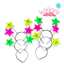 VINCHA RESORTE ESTRELLITA *6U