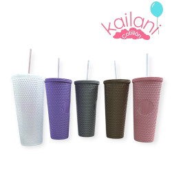 VASO DIAMANTE LILA *6U