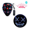 MASCARA LA PULGA CON LED BLANCO *1U