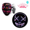 MASCARA LA PULGA CON LED CELESTE *1U