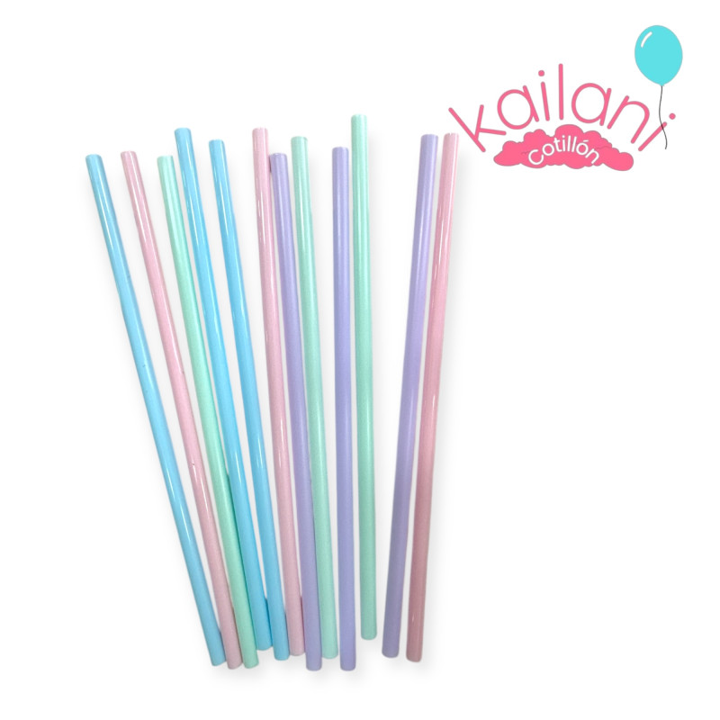 SORBETE REUTILIZABLES PASTEL *12U