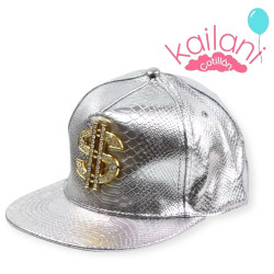 GORRO PLATEADO MONEY *1U