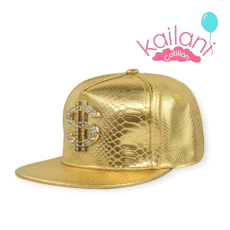 GORRO DORADO MONEY *1U