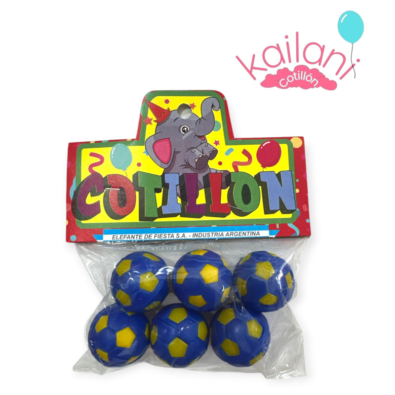 PELOTITAS FUTBOL *6U