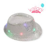 SOMBRERO CON LENTEJUELA LED *1U
