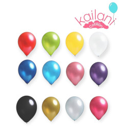 GLOBO VERDE MANZANA PERLADO 9" *25U