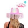 SOMBRERO COWBOY ROSA *1U