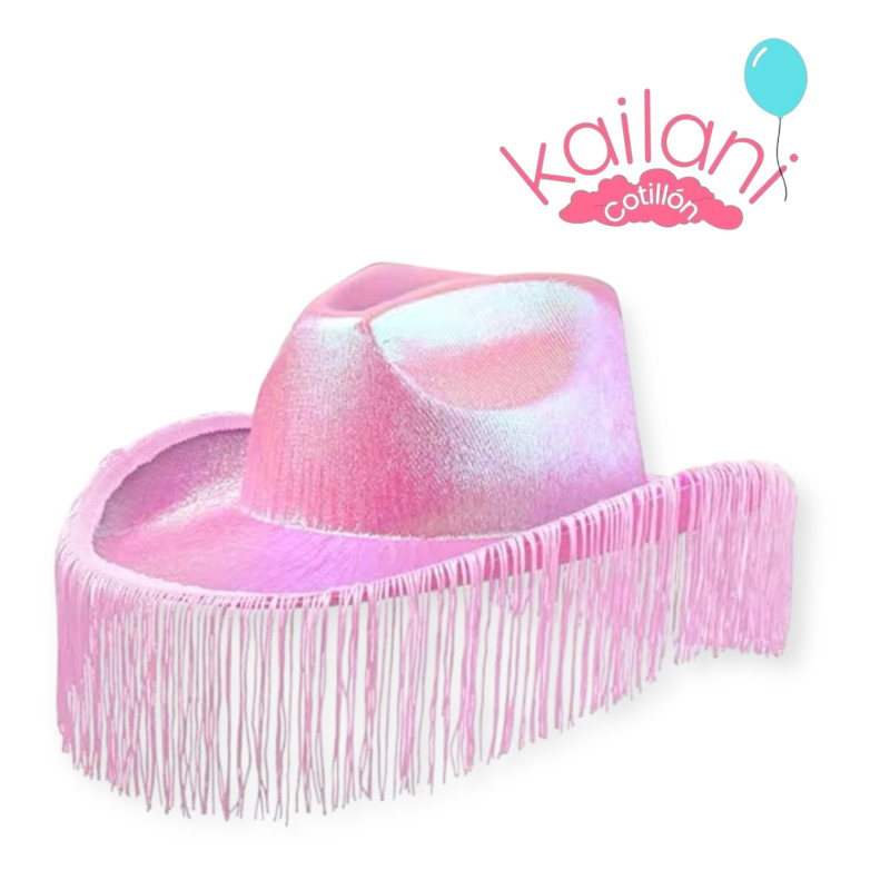 SOMBRERO COWBOY ROSA *1U