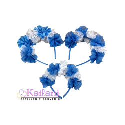 VINCHA 7 FLORES *12U