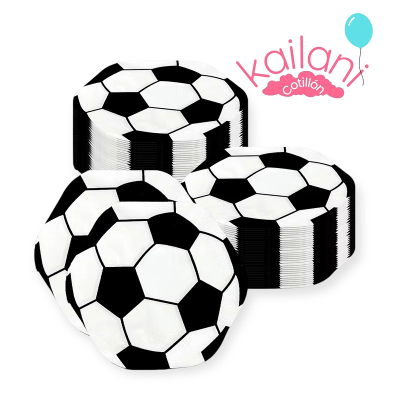 SERVILLETA DE PAPEL FORMA PELOTA *12U