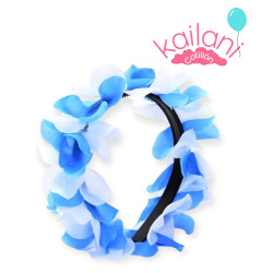 VINCHA FLORE TELA *12U