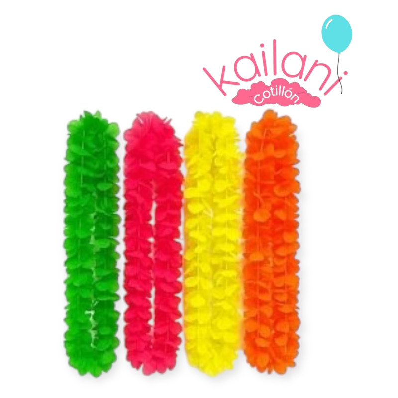 COLLAR HAWAIANO FLUO *12U