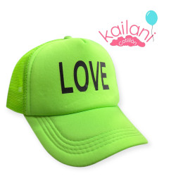 GORRA TRUCKER VERDE FLUO *1U