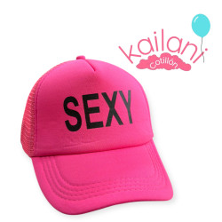 GORRA TRUCKER FUCSIA FLUO *1U