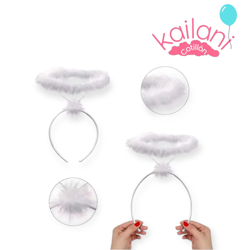 VINCHA HALO AUREOLA BLANCO *1U