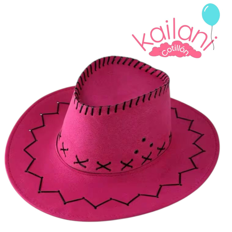 SOMBRERO COWBOY FUCSIA *1U