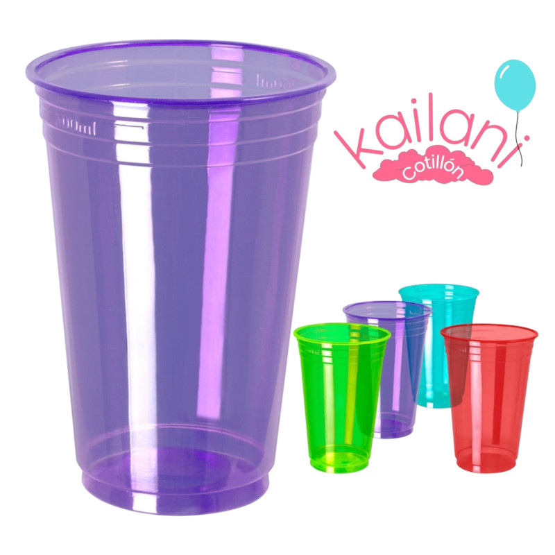VASO BALADA NEON 300cc *25U