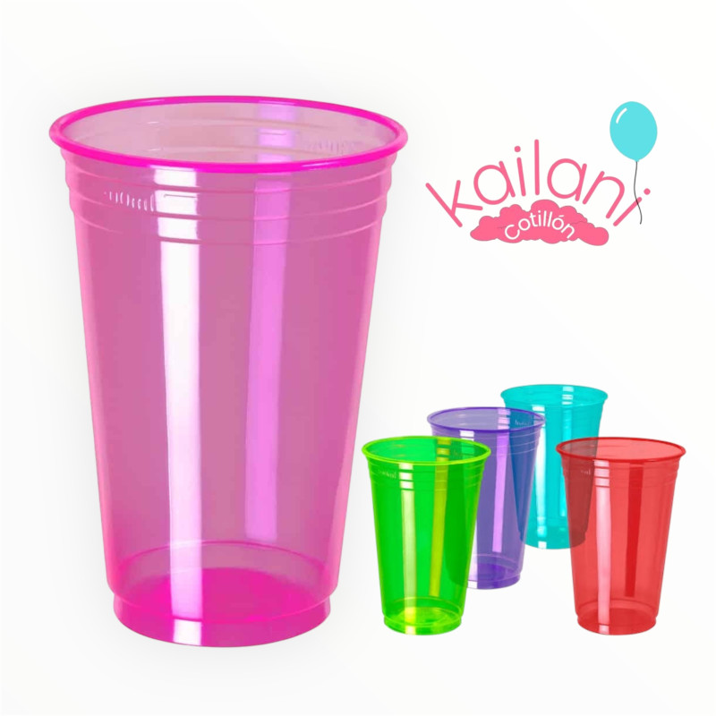 VASO BALADA NEON 300cc *25U