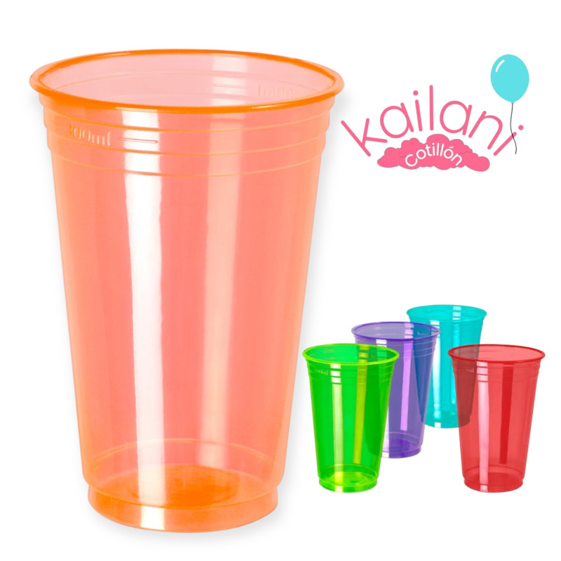 VASO BALADA NEON 300cc *25U