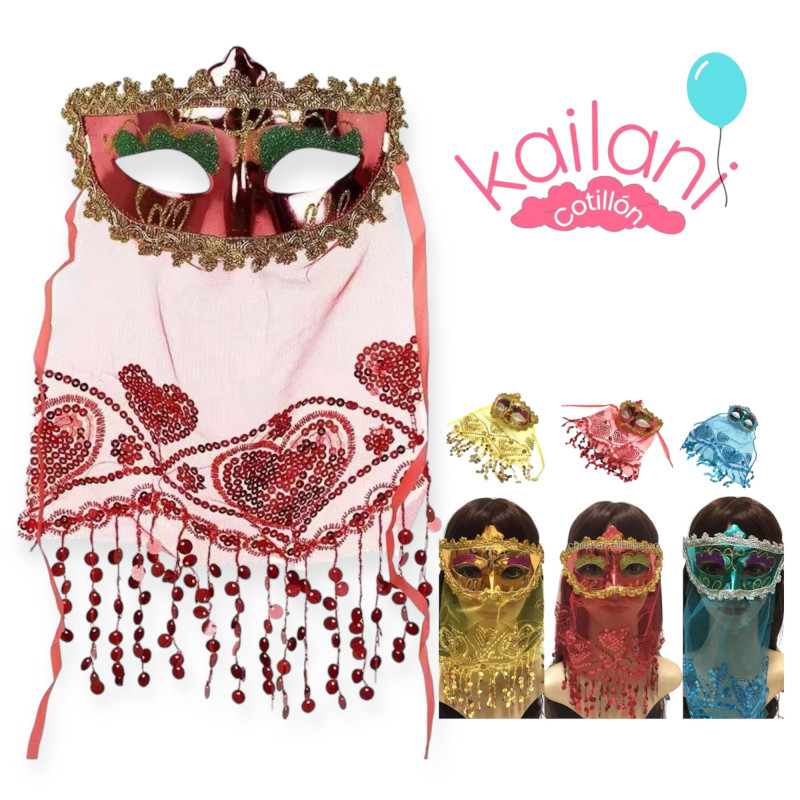 ANTIFAZ ARABE CON VELO *6U